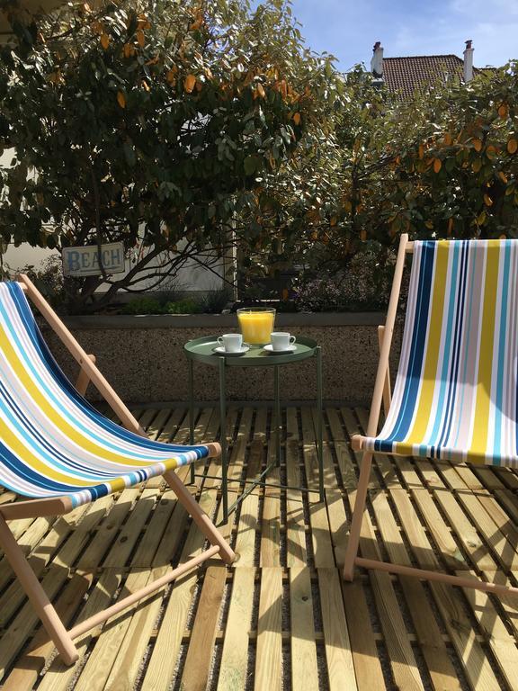 Appartamento Le Wim'Heureux Terrasse Wimereux Esterno foto