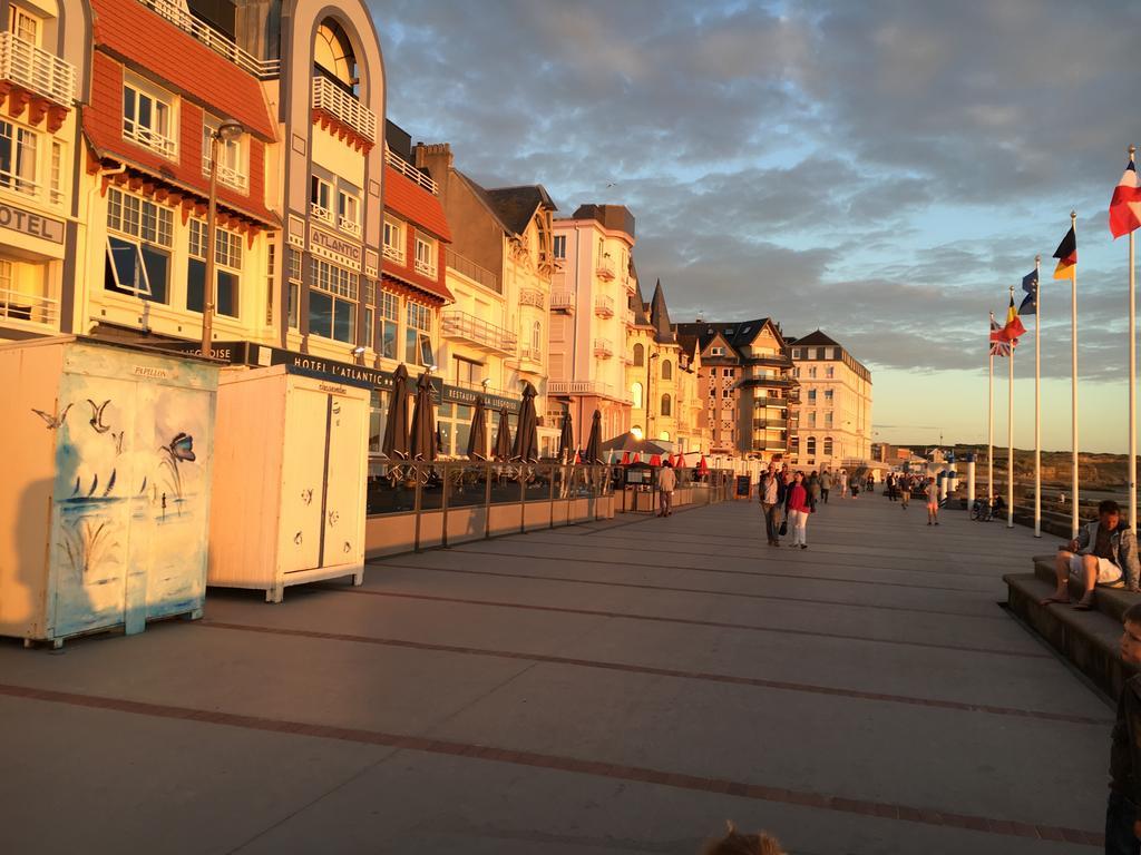 Appartamento Le Wim'Heureux Terrasse Wimereux Esterno foto
