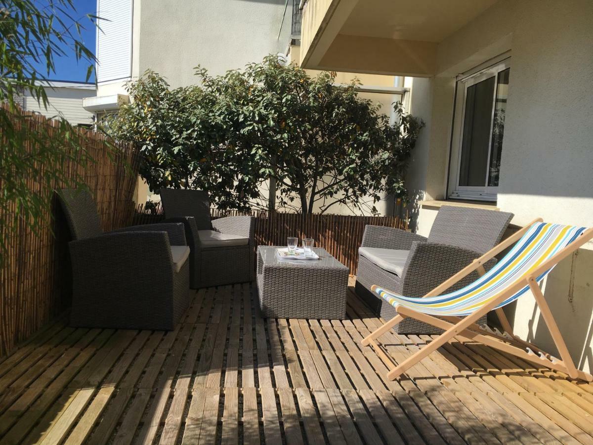 Appartamento Le Wim'Heureux Terrasse Wimereux Esterno foto