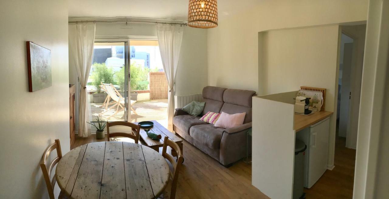 Appartamento Le Wim'Heureux Terrasse Wimereux Esterno foto